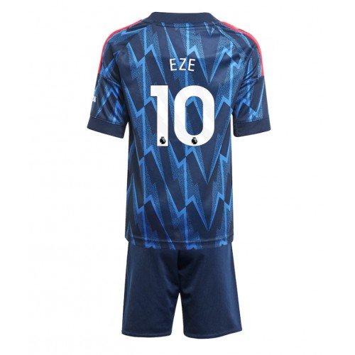 Kinder-Fußballtrikot Arsenal Eberechi Eze #10 2025-26 Vorne Komplettsets 1 Kinder-Fußballtrikot Arsenal Eberechi Eze #10 2025-26 Auswärtssets