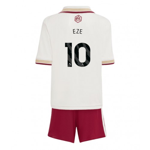 Dětský Futbalový dres Arsenal Eberechi Eze #10 2025-26 Tretina Komplety 1 Dětský Futbalový dres Arsenal Eberechi Eze #10 2025-26 Tretina Komplety