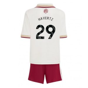 Fußballtrikots Kinder Arsenal Kai Havertz #29 2025-26 Halbe Sets