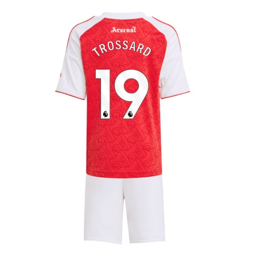 Kinder voetbalshirt Arsenal Leandro Trossard #19 2025-26 Thuis Completen 1 Kinder voetbalshirt Arsenal Leandro Trossard #19 2025-26 Thuis Sets