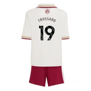 Kinder-Fußballtrikot Arsenal Leandro Trossard #19 2025-26 Drittelsets