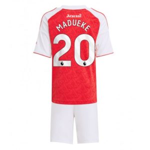 Kinder-Fußballtrikot Arsenal Noni Madueke #20 2025-26 Heimsets