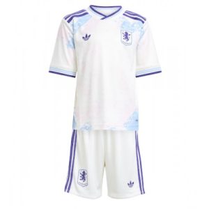Detský Futbalový dres Aston Villa 2025-26 Tretina Komplet