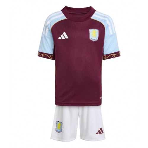 Kinder Voetbalshirt Aston Villa Amadou Onana #24 2025-26 Thuis Komplet lacné detské futbalové dres Aston Villa Amadou Onana #24 2025 26 domáci komplet Lacné Detský Futbalový dres Aston Villa Amadou Onana #24 2025-26 Domáci Komplet