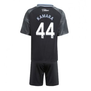 Detský Futbalový dres Aston Villa Boubacar Kamara #44 2025-26 Preč Komplet
