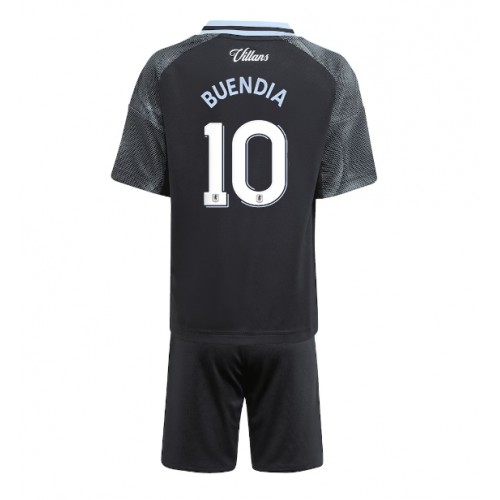 Futbalový dres pre deti Komplet Aston Villa Emiliano Buendia #10 2025-26 Preč Soccershirt für Kinder Komplett Aston Villa Emiliano Buendia #10 2025-26 Vorbei