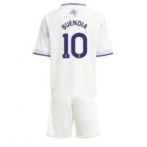 Futbalový dres pre deti Komplet Aston Villa Emiliano Buendia #10 2025-26 Tretina