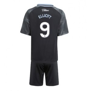 Futbalový dres pre deti Komplet Aston Villa Harvey Elliott #9 2025-26 Preč