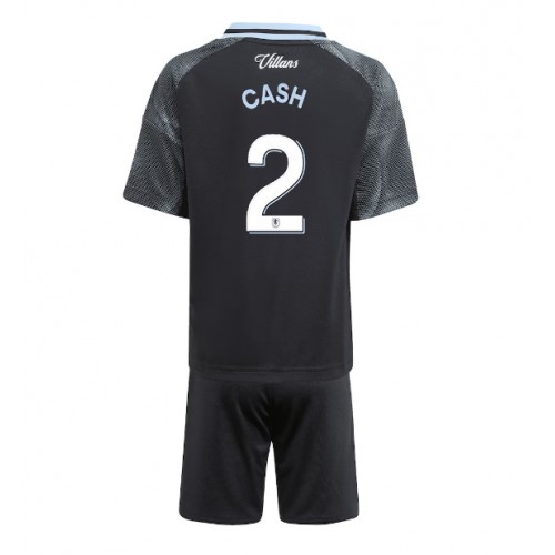 Fussballtrikot für Kinder Komplett Aston Villa Matty Cash #2 2025-26 Vor 1 Fußballtrikot für Kinder Komplett Aston Villa Matty Cash #2 2025-26 Vorne
