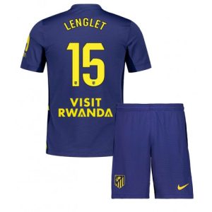 Futbalovy dres detsky Atletico Madrid Clement Lenglet #15 2025-26 Preč Komplety