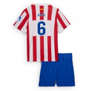 Futbalovy dres detsky Atletico Madrid Koke #6 2025-26 Domáci Komplety