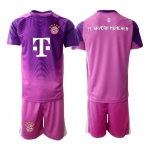 Futbalový dres pre deti Bayern Munich Brankarsky 2025-26 Tretina