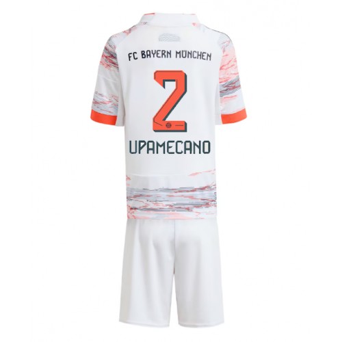 Kinder-Fußballtrikots Bayern Munich Dayot Upamecano #2 2025-26 Komplett Kinder-Fußballtrikots Bayern Munich Dayot Upamecano #2 2025-26 Komplett