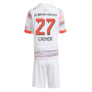 Detský Futbalový dres Bayern Munich Konrad Laimer #27 2025-26 Preč Komplety
