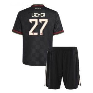 Detský Futbalový dres Bayern Munich Konrad Laimer #27 2025-26 Tretina Komplety