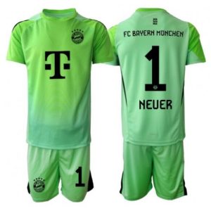 Futbalový dres pre deti Bayern Munich Manuel Neuer #1 Brankarsky 2025-26 Domáci