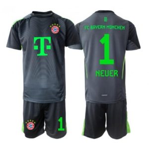 Futbalový dres pre deti Bayern Munich Manuel Neuer #1 Brankarsky 2025-26 Preč