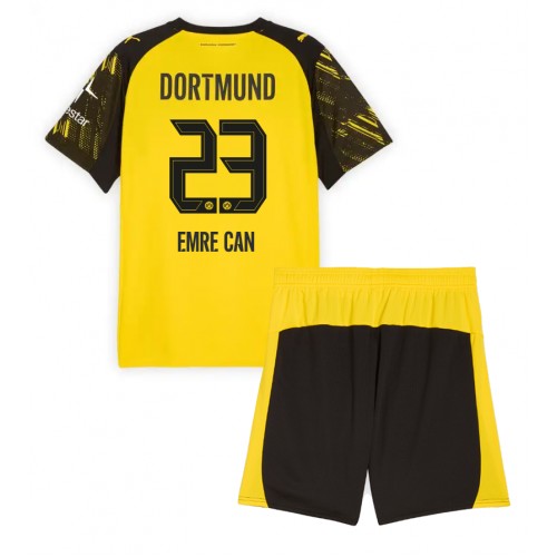 Kinder voetbaloutfit Borussia Dortmund Emre Can #23 2025-26 Thuis Kinder voetbaloutfit Borussia Dortmund Emre Can #23 2025-26 Thuis