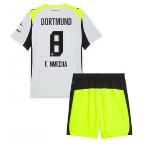 Detský futbalový komplet Borussia Dortmund Felix Nmecha #8 2025-26 Preč