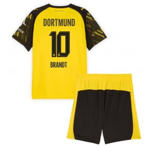 Detský futbalový komplet Borussia Dortmund Julian Brandt #10 2025-26 Domáci