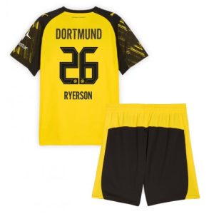Detský futbalový komplet Borussia Dortmund Julian Ryerson #26 2025-26 Domáci