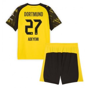 Detský futbalový komplet Borussia Dortmund Karim Adeyemi #27 2025-26 Domáci