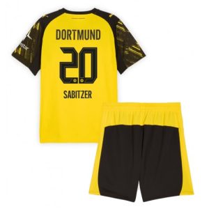 Detský futbalový komplet Borussia Dortmund Marcel Sabitzer #20 2025-26 Domáci