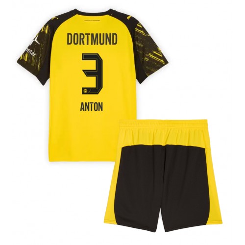 Detský futbalový komplet Borussia Dortmund Waldemar Anton #3 2025-26 Domáci 1 Detský futbalový komplet Borussia Dortmund Waldemar Anton #3 2025-26 Domáci