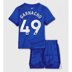 Detský Futbalový dres Chelsea Alejandro Garnacho #49 2025-26 Domáci Komplety