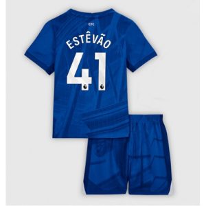 Detský Futbalový dres Chelsea Estevao Willian #41 2025-26 Domáci Komplety