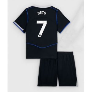 Detský Futbalový dres Chelsea Pedro Neto #7 2025-26 Tretina Komplety