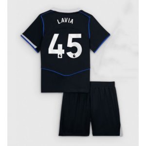 Detský Futbalový dres Chelsea Romeo Lavia #45 2025-26 Tretina Komplety