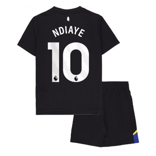 Detský futbalový dres Everton Iliman Ndiaye #10 2025-26 Tretina Komplet 1 Detský futbalový dres Everton Iliman Ndiaye #10 2025-26 Tretina Komplet