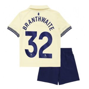 Detský futbalový dres Everton Jarrad Branthwaite #32 2025-26 Preč Komplet