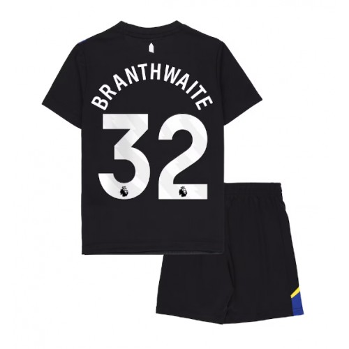 Detský futbalový dres Everton Jarrad Branthwaite #32 2025-26 Tretina Komplet 1 Detský futbalový dres Everton Jarrad Branthwaite #32 2025-26 Tretina Komplet
