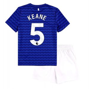Detský futbalový dres Everton Michael Keane #5 2025-26 Domáci Komplet