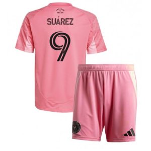 Futbalové dresy pre deti Inter Miami Luis Suarez #9 2025-26 Domáci Komplet