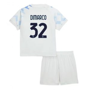 Detský Futbalový dres Inter Milan Federico Dimarco #32 2025-26 Preč Komplet