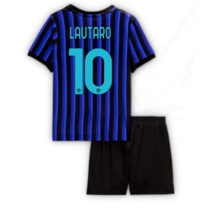 Detský Futbalový dres Inter Milan Lautaro Martinez #10 2025-26 Domáci Komplet