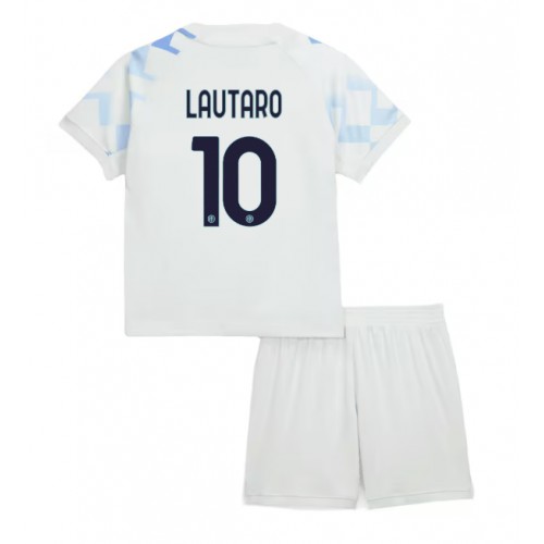 Kindervoetbalshirt Inter Milan Lautaro Martinez #10 2025-26 Uit Voorverkoop Complete 1 Kindervoetbalshirt Inter Milan Lautaro Martinez #10 2025-26 Uit Complete