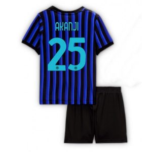 Detský Futbalový dres Inter Milan Manuel Akanji #25 2025-26 Domáci Komplet