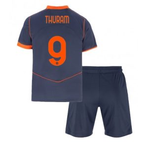 Detský Futbalový dres Inter Milan Marcus Thuram #9 2025-26 Tretina Komplet