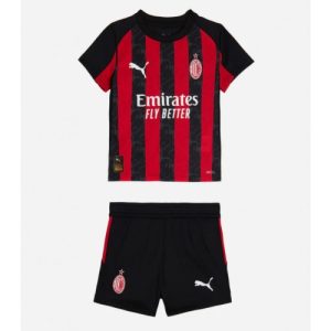Detské Futbalové dresy Komplet AC Milan 2025-26 Domáci