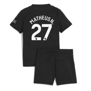 Futbalový pre deti Komplet Manchester City Matheus Nunes #27 2025-26 Preč