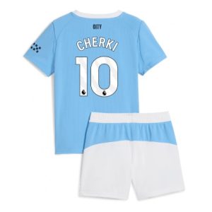 Futbalový pre deti Komplet Manchester City Rayan Cherki #10 2025-26 Domáci