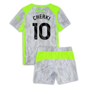 Futbalový pre deti Komplet Manchester City Rayan Cherki #10 2025-26 Tretina