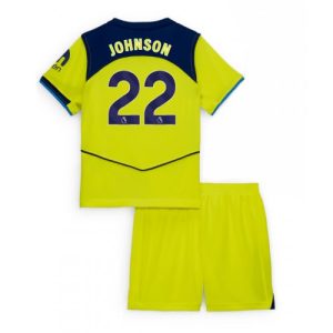 Lacne Detský dres Komplet Tottenham Hotspur Brennan Johnson #22 2025-26 Tretina