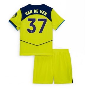 Billige Kindertrikot-Kompakt Tottenham Hotspur Micky van de Ven #37 2025-26 Tretina