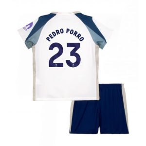 Günstiges Kindertrikot Set Tottenham Hotspur Pedro Porro #23 2025-26 Zuhause