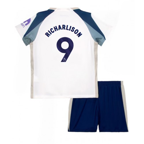 Goedkope kinderverpakkingsshirt Complete Tottenham Hotspur Richarlison #9 2025-26 Thuis 1 Goedkope kinderdraagsel complete Tottenham Hotspur Richarlison #9 2025-26 Thuis
